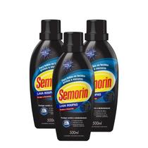 3Un Semorin Lava Roupa Pretas E Escuras Atacado Barato