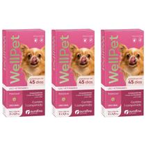 3un Wellpet 45mg - Caes De 2 A 4,5kg - Ouro Fino
