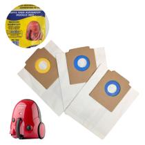 3uni de saco descartável de papel para aspirador electrolux