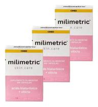 3Uni Milimetric Skin Care Ácido Hialurônico E Silício 30Cap - Cimed