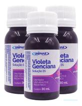 3uni - Violeta Genciana 30ml Solução 1% - Uniphar