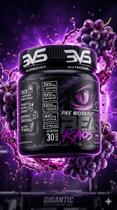 3VS Nutrition Pré Treino Beast Kaos 300g Energia Foco Performance Máxima Para Treinos Intensos Compre Já SABOR:UVA