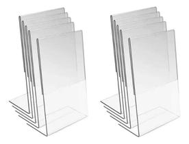 3X 10 Displays Expositor L 10X15 Acrílico Pix Qr Code Cardáp 3X 10 Displays Expositor L 10X15 Acrílico Pix Qr Code Cardáp