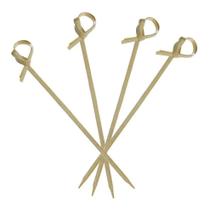 3X 100 Uni Espeto Espetinho Bambu Palito Nó Lanches Petisco 3X 100 Uni Espeto Espetinho Bambu Palito Nó Lanches Petisco