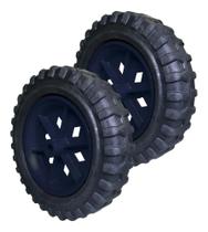 3X 2 Rodas Borracha Para Carrinho De Mercado Feira Cortador 10 3X 2 Rodas Borracha Para Carrinho De Mercado Feira Cortador 10