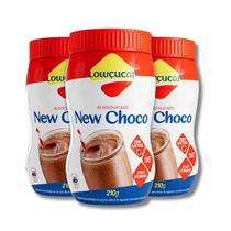 3x Achocolatado Zero Lactose C/ Vitaminas New Choco 210g Cada 3x Achocolatado Zero Lactose C/ Vitaminas New Choco 210g Cada