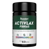 3x Activlax Fibras - 60 Cápsulas Matéria Prima Importada Fibras Regula Intestino Vitamina C Picolinato de Cromo