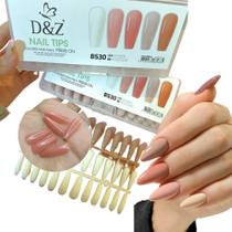 3X Alongamento Soft Gel Speed Postiças Ultra Natural Cor Nud 3X Alongamento Soft Gel Speed Postiças Ultra Natural Cor Nud