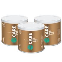 3x Alpha Care Óleo de Linhaça 1000mg Vital Âtman 60 Capsulas