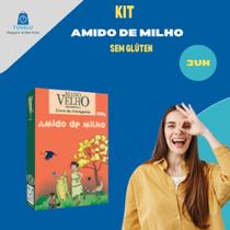 3x Amido de milho Livre de transgênia - Mano velho 200g