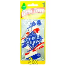 3x Aromatizante Little Trees Fresh Shave - Barba Feita 3x Aromatizante Little Trees Fresh Shave - Barba Feita