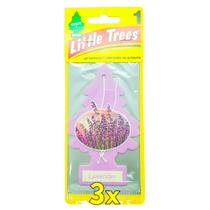 3x Aromatizante Little Trees Lavender - Lavanda