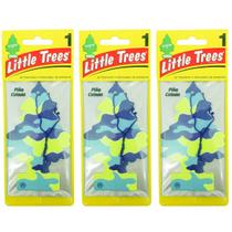 3x Aromatizantes Little Trees Cheirinho Pina Colada - Abacaxi Com Coco 3x Aromatizantes Little Trees Cheirinho Pina Colada - Abacaxi Com Coco