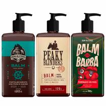 3x Balm Calico Peaky Blinders Guaraná Para Barba Don Alcides