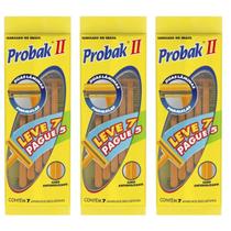 3x Barbeador Probak II Descartável Leve 7 Pague 5 Gillette 2 Laminas 3x Barbeador Probak II Descartável Leve 7 Pague 5 Gillette 2 Laminas
