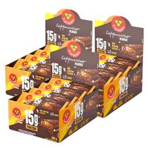 3x Barra Proteica 3 Corações Cappuccino Classic 12 Unidades 50g