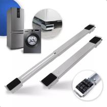 3X Base Com Rodinhas Para Geladeira Fogão E Maquina De Lavar