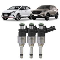 3x Bico Injetor Hyundai Creta Hb20 1.0 Turbo 2020 A 2022