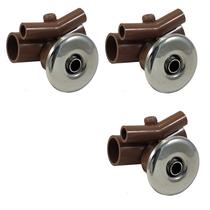 3x Bicos Jato T Duplo Direcional Inox Drenante P/ Hidro Spa