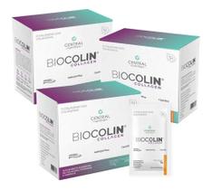 3x Biocolin Collagen 7g 30 Sachês - Central Nutrition