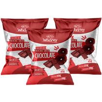 3x Biscoito Fit De Chocolate (sem Açúcar) - Wheyviv - 45g