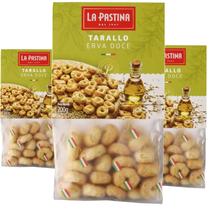 3x Biscoito Tarallo Italiano Erva Doce La Pastina 200g