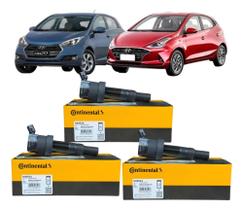3x Bobinas Ignição Hb20 Picanto 1.0 12v 3 Cilindros D46924