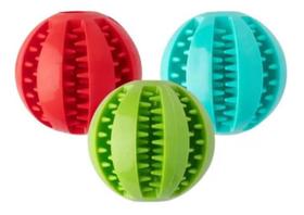 3x Bola Interativa Cães Porta Petiscos Ração Anti Stress 3x Bola Interativa Cães Porta Petiscos Ração Anti Stress