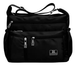 3X Bolsa Feminina Grande De Ombro Impermeável Nylon Casual