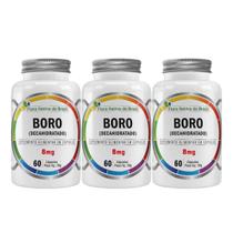 3x Boro Decahidratado 8mg 180 Caps - Flora Nativa do Brasil 3x Boro Decahidratado 8mg 180 Caps - Flora Nativa do Brasil