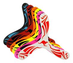 3X Brinquedo Esporte Bumerangue Agile Diversão Boomerang 1 U 3X Brinquedo Esporte Bumerangue Agile Diversão Boomerang 1 U