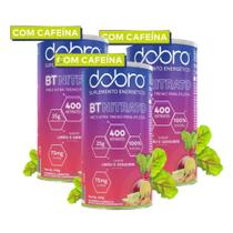 3x Bt Nitrato Dobro Com Cafeína Limão E Gengibre 450g