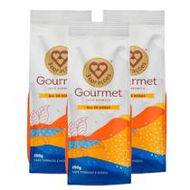 3x Café Torrado E Moído Gourmet 3 Corações Sul De Minas 250g - 3x Café Torrado E Moído Gourmet 3 Corações Sul De Minas 250g -