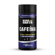 3x Cafeina 120 capsulas 200mg King Earth