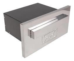 3X Caixa Correio Embutir Inox 20Cm Profundidade Luxo Full Co 3X Caixa Correio Embutir Inox 20Cm Profundidade Luxo Full Co