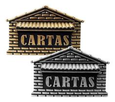 3X Caixa De Correspondencia Plastic04 Ouro Grade Mu 3X Caixa De Correspondencia Plastic04 Ouro Grade Mu