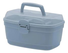 3X Caixa Maleta Multiuso Organizadora Manicure Maquiagem Box