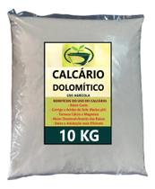 3X Calcário Agrícola Dolomítico - 10Kg - Corretivo De Solos