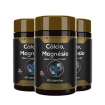 3x calcio magnesio zinco vit d3 k2 60caps hf suplementos 3x calcio magnesio zinco vit d3 k2 60caps hf suplementos