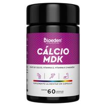 3x Cálcio MDK- 60 Cápsulas Matéria Prima Importada Carbonato de Cálcio Vitamina D3 Vitamina K2 Magnésio Musculos Ossos - Mixxstorerp