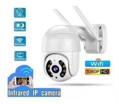 3x Câmera Ip Wifi Dome Rotativa Icsee Visão Noturna A8 1080p