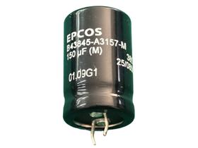 3x Capacitor Eletrolitico 150uf/385v Snap-in 22x35mm Epcos