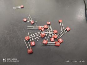 3x Capacitor Mica Prata 33pf/500v 5% Cm00 Icl