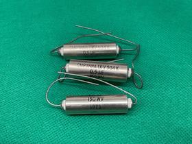 3x Capacitor Papel 0,5uf/150v Axial 3x Capacitor Papel 0,5uf/150v Axial