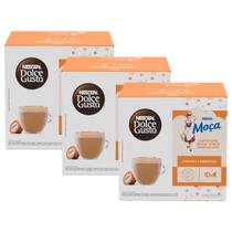 3x Capsula de Cappuccino Moça Doce De Leite Dolce Gusto 10 unidades -