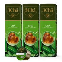3X Cápsula De Chá Capim Cidreira 3Cha Tres 3 Corações 10Un