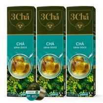 3x Cápsula de Chá Erva Doce 3Cha Tres 3 Corações 10 Unidades 3x Cápsula de Chá Erva Doce 3Cha Tres 3 Corações 10 Unidades