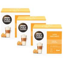 3x Capsula de Latte Macchiato Dolce Gusto 10 unidades -
