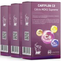 3X Cartflen C2 Calcio Mdk2 Supreme 90 Comps Hf Suplementos