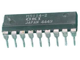 3x Circuito Integrado M5114-2 M5114 Oki
